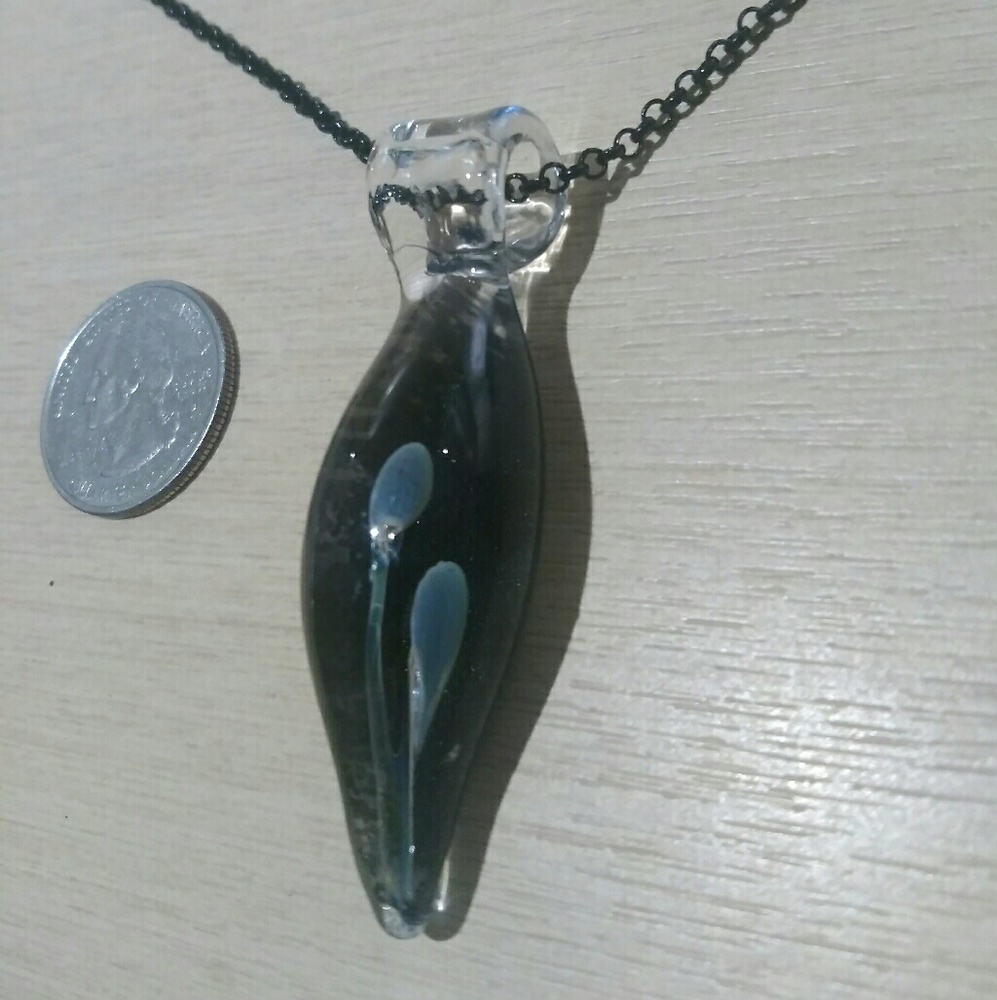 NWOT!!!  Hand Blown Glass Pendant